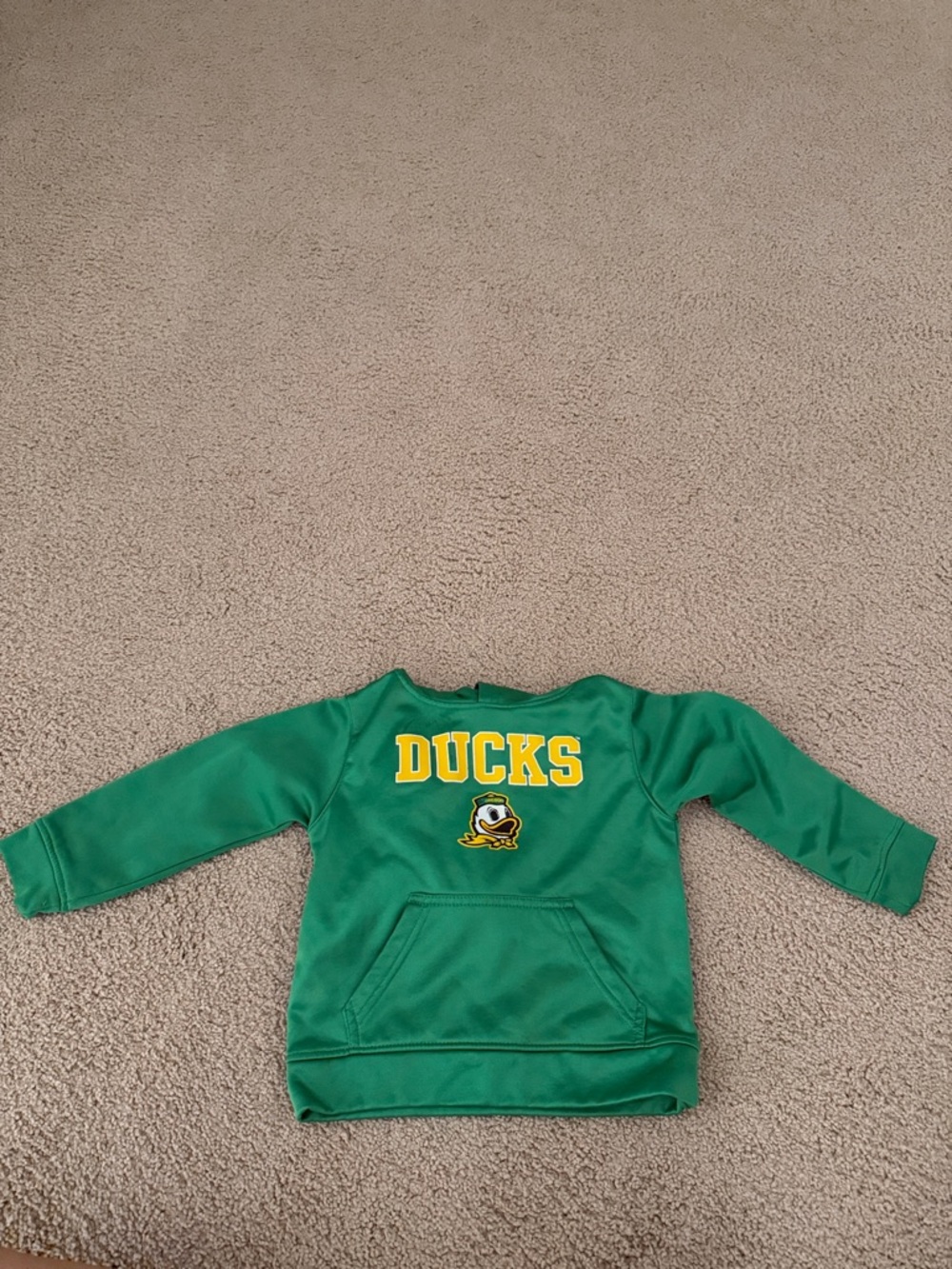 Kids Ducks Green Pullover Sweatshirt